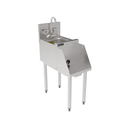 Perlick TSF12BS-STK 12" Underbar Ice Bin / Cocktail Station