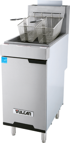 Vulcan 1VEG50M 15 1/2" 45 lb Gas Floor Fryer