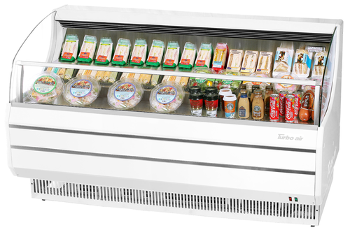Turbo Air TOM-75SW(B)-N 75 3/4" Open Air Merchandiser