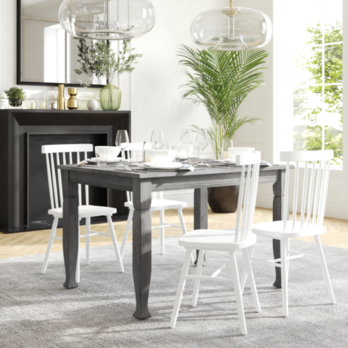 Flash Furniture KER-T-799-GRY-47-GG 36 1/4" Dining Table