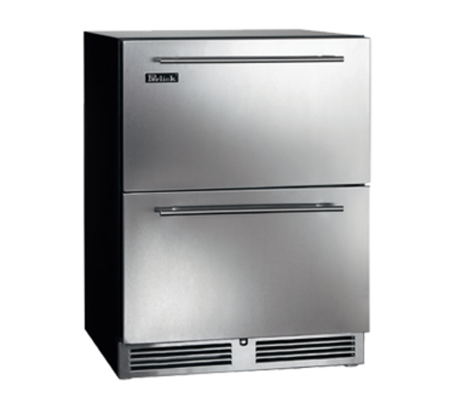 Perlick HB24FS4 23 7/8" Solid Door Undercounter Freezer