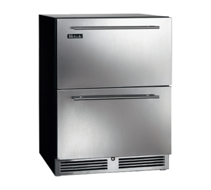 Perlick HB24FS4 23 7/8" Solid Door Undercounter Freezer