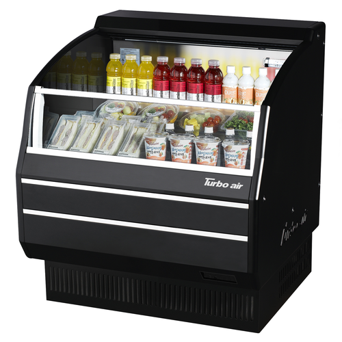 Turbo Air TOM-40SB-SP(-A)-N 39 1/8" Open Air Merchandiser
