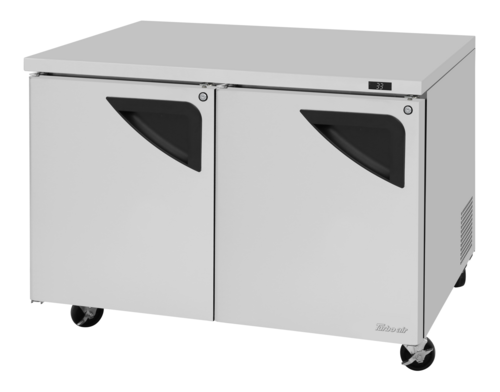 Turbo Air TUR-48SD-N 48 1/4" Solid Door Undercounter Refrigerator