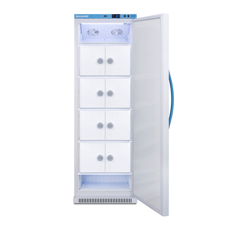 Summit ARS15PVLOCKER 23 3/8" Solid Door Undercounter Refrigerator