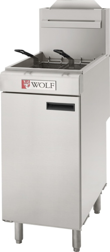 Wolf WF300-QS-COMMANDER 15 1/2" Gas Floor Fryer