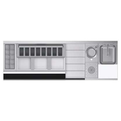 Krowne KR24-MX70 70" Underbar Ice Bin / Cocktail Station