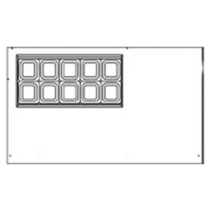 Beverage-Air SPED60HC-10C-4 60" 4 Drawer 12 Pan Sandwich / Salad Prep Table