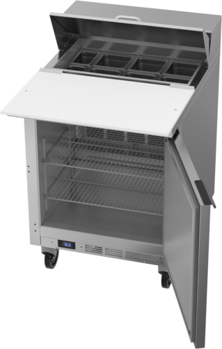 Beverage-Air SPE27HC-C 27" 1 Door 9 Pan Sandwich / Salad Prep Table
