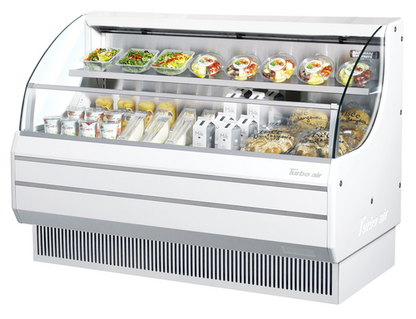 Turbo Air TOM-60LW(B)-N 63 3/8" Open Air Merchandiser