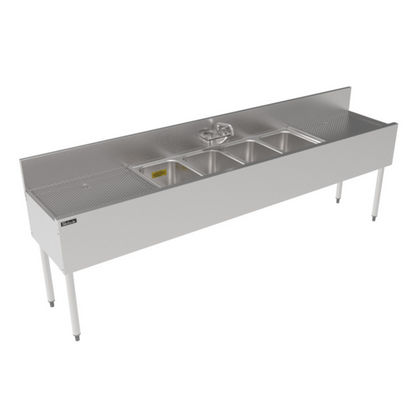 Perlick TS96M4-DB 96" Underbar Sink