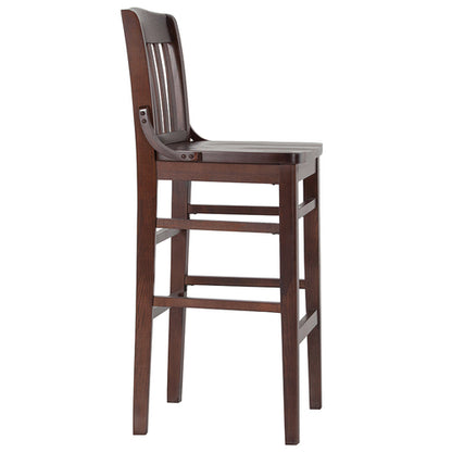 Flash Furniture XU-DG-W0006BAR-WAL-GG 18 1/2" Barstool