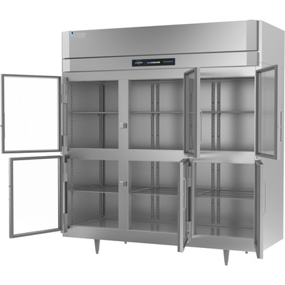 Victory FS-3D-S1-HG-HC 77 3/4" Solid Door Reach-In Freezer