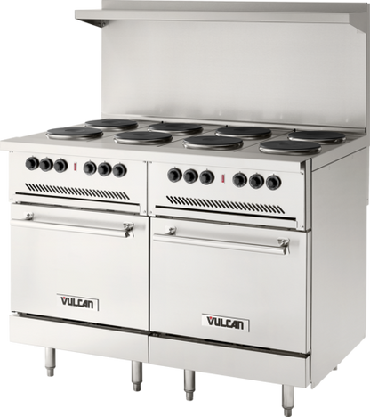 Vulcan EV48SS-8FP240 48" Electric Restaurant Range