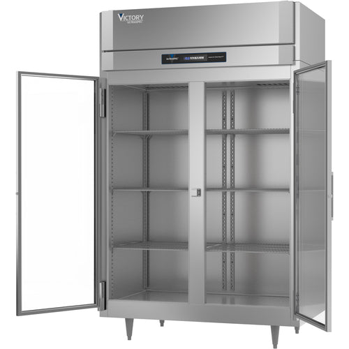 Victory FSA-2D-S1-G-HC 52 1/8" Solid Door Reach-In Freezer