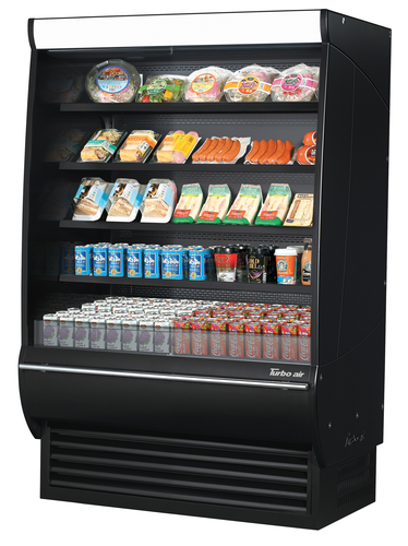 Turbo Air TOM-48DXB-SP(-A)-N 48" Open Air Merchandiser