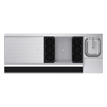 Krowne KR24-W60A-10 60" Underbar Ice Bin / Cocktail Station