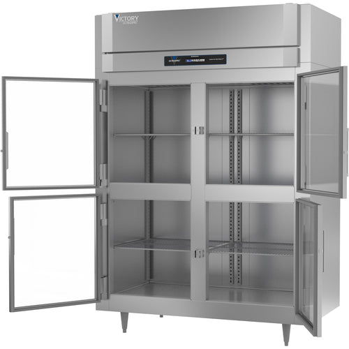 Victory RS-2D-S1-EW-HG-HC 58 3/8" Solid Door Reach-In Refrigerator