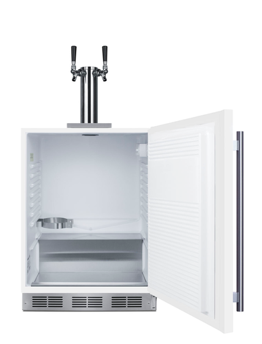 Summit SBC58WHBIADA 23 5/8" Draft Beer Cooler