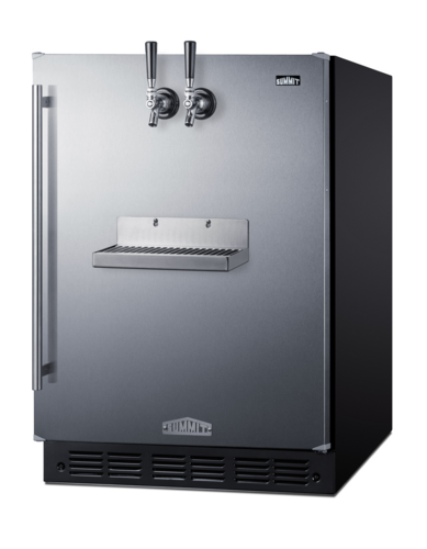 Summit SBC7BRSFRTPADA 23 5/8" Draft Beer Cooler