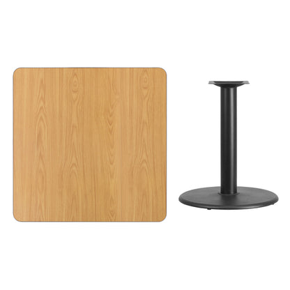 Flash Furniture XU-NATTB-3636-TR24-GG Dining Table