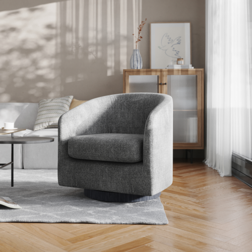 Flash Furniture BS-AC22-060-DKGRY-GG 28 1/2" Dining Chair