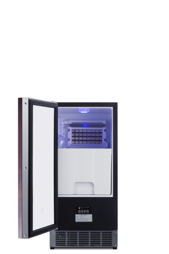 Summit BIM44GCSSIFADA 14 5/8" Full Cube Air-Cooled Ice Machine