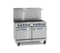 Imperial IR-8-XB 48" 8 Burner Gas Restaurant Range