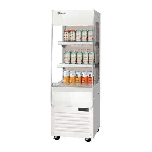 Turbo Air TOM20-60N-W(B) 19 5/8" Open Air Merchandiser