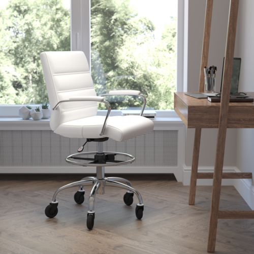 Flash Furniture GO-2286B-WH-RLB-GG 21 1/2" Dining Chair