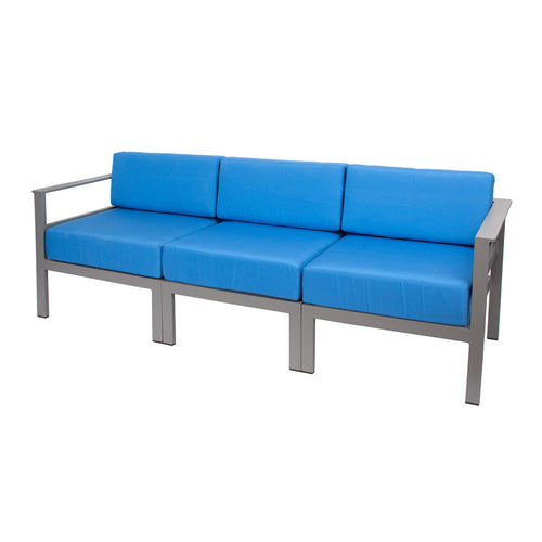 BFM Seating PH6101SG-R 25 1/2" Patio Lounge Seating