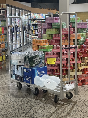Winholt AL-300-60-FH 63" Meal Delivery Cart