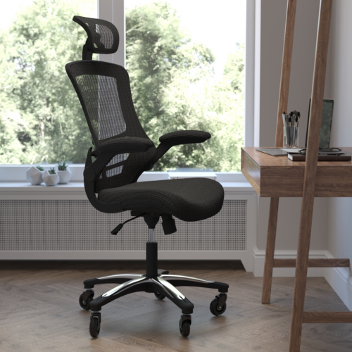 Flash Furniture BL-X-5H-RLB-GG 25 1/2" Dining Chair