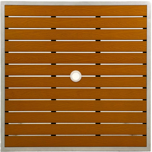 Atlanta Booth and Chair ODT3636-NAT 36" Patio Table