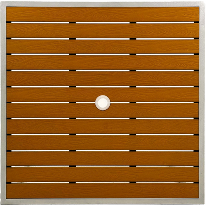 Atlanta Booth and Chair ODT3636-NAT 36" Patio Table