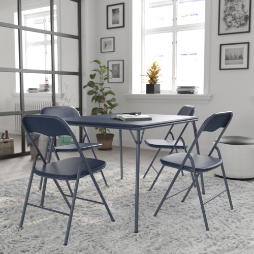 Flash Furniture JB-1-NV-GG 33 1/2" Dining Set