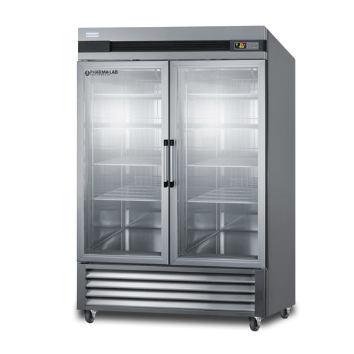 Summit ARG49ML 55 1/4" Solid Door Undercounter Refrigerator