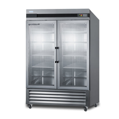 Summit ARG49ML 55 1/4" Solid Door Undercounter Refrigerator