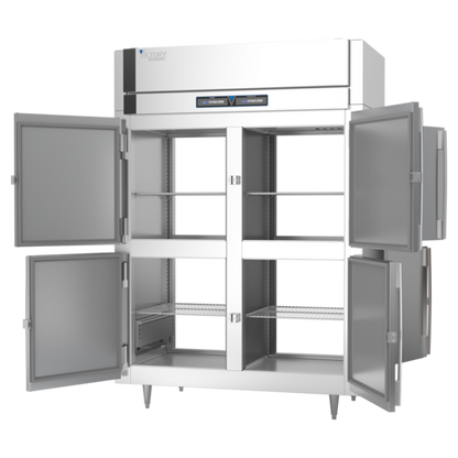 Victory HRS-2D-S1-EW-PT-HD-HC 58 3/8" Dual Temp Refrigerated/Heated Pass-Thru