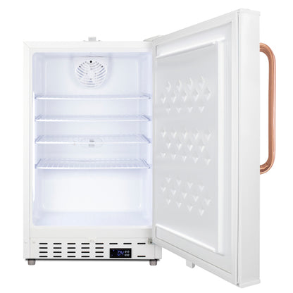 Summit ADA404REF 19 3/4" Solid Door Undercounter Refrigerator