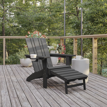 Flash Furniture LE-HMP-1045-110-GY-GG 29 3/4" Patio Lounge Seating