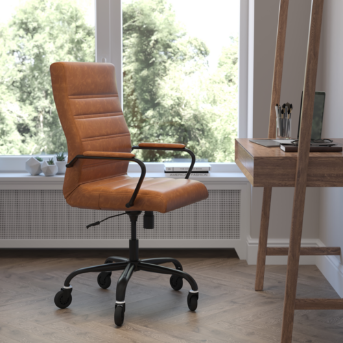 Flash Furniture GO-2286H-BR-BK-RLB-GG 26" Dining Chair