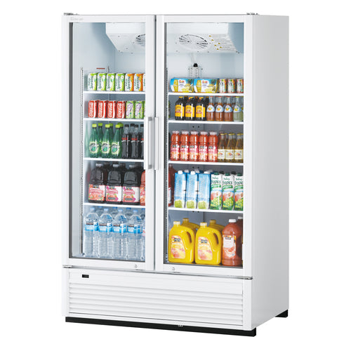 Turbo Air TGM-47SDH-N 51 1/8" 2 Section Refrigerated Merchandiser