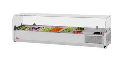 Turbo Air CTST-1500G-13-N 59" Refrigerated Prep Rail