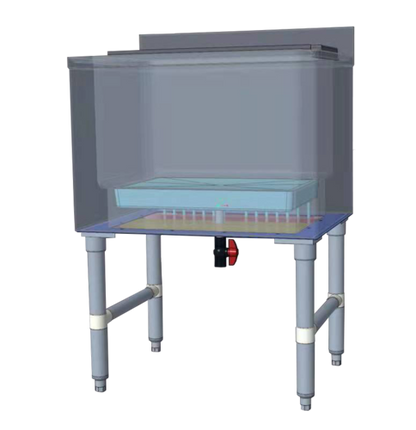 NBR IBC-3618C7 36" Underbar Ice Bin / Cocktail Station
