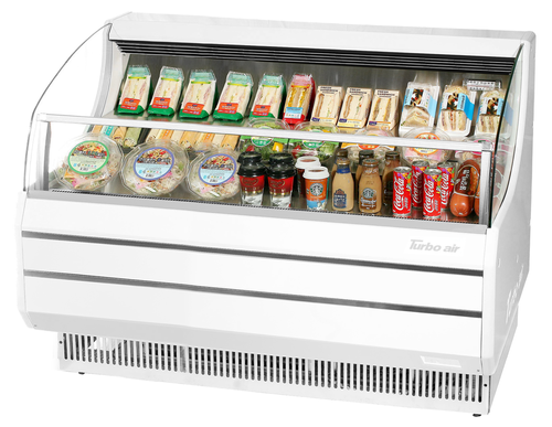 Turbo Air TOM-60SW(B)-N 63 3/8" Open Air Merchandiser