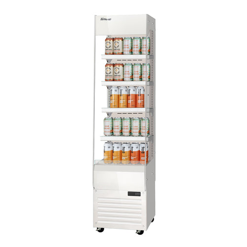 Turbo Air TOM20-75N-W(B) 19 5/8" Open Air Merchandiser