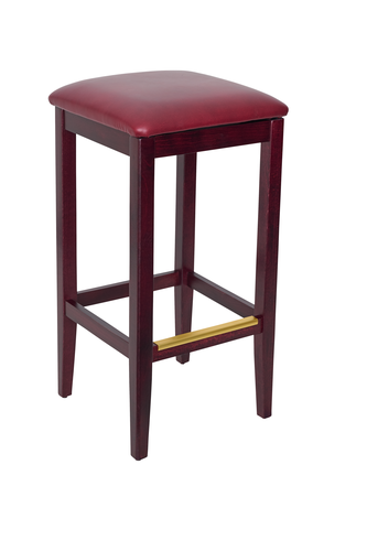 BFM Seating ZWB680DM GR2 16 1/2" Barstool
