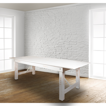 Flash Furniture XA-F-108X40-WH-GG 108" Folding Table