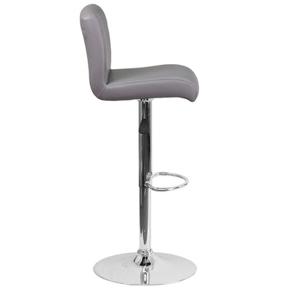 Flash Furniture DS-8101B-GY-GG 16 1/4" Barstool